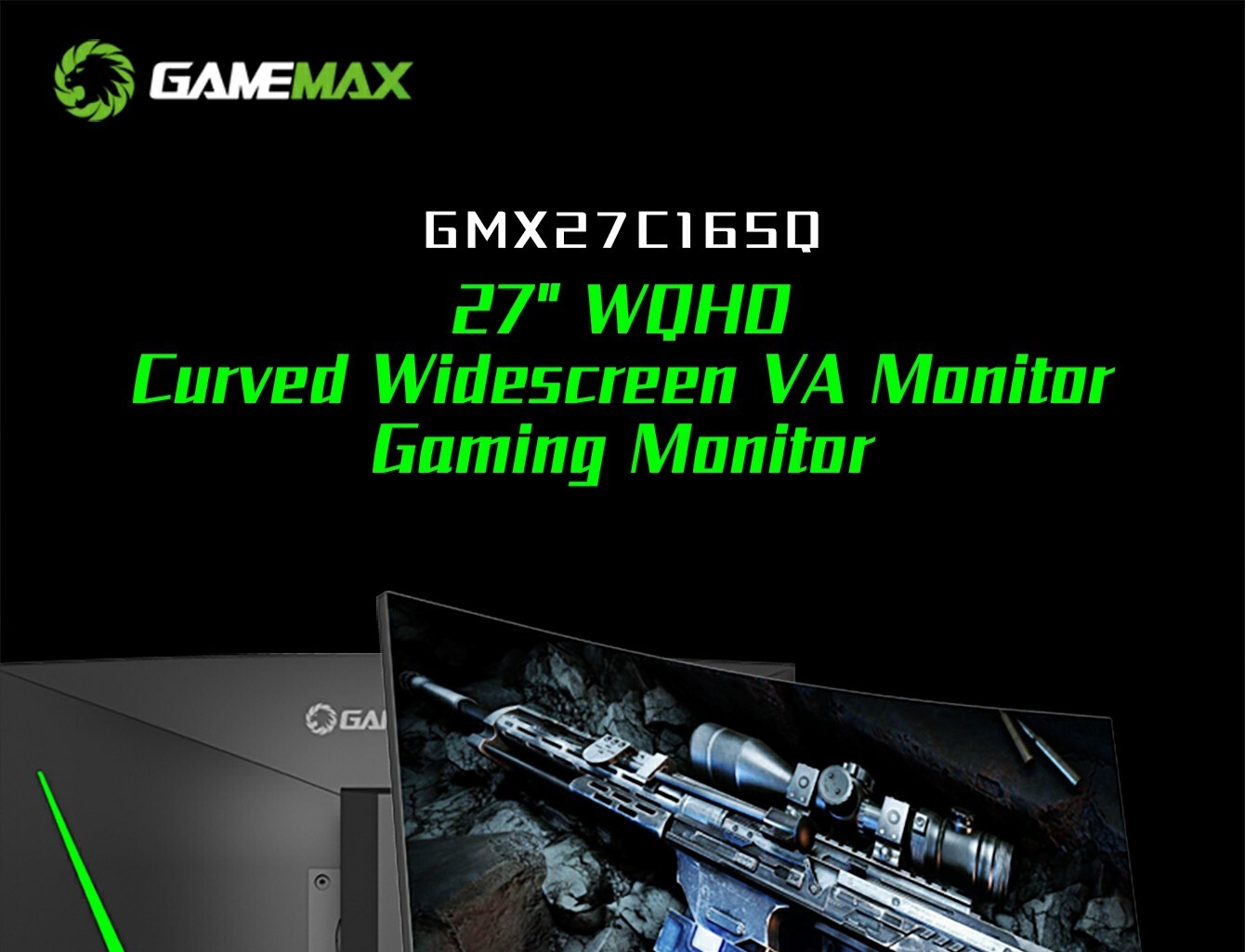 Монітор 27" GAMEMAX GMX27C165Q (GMX27C165Q) фото8