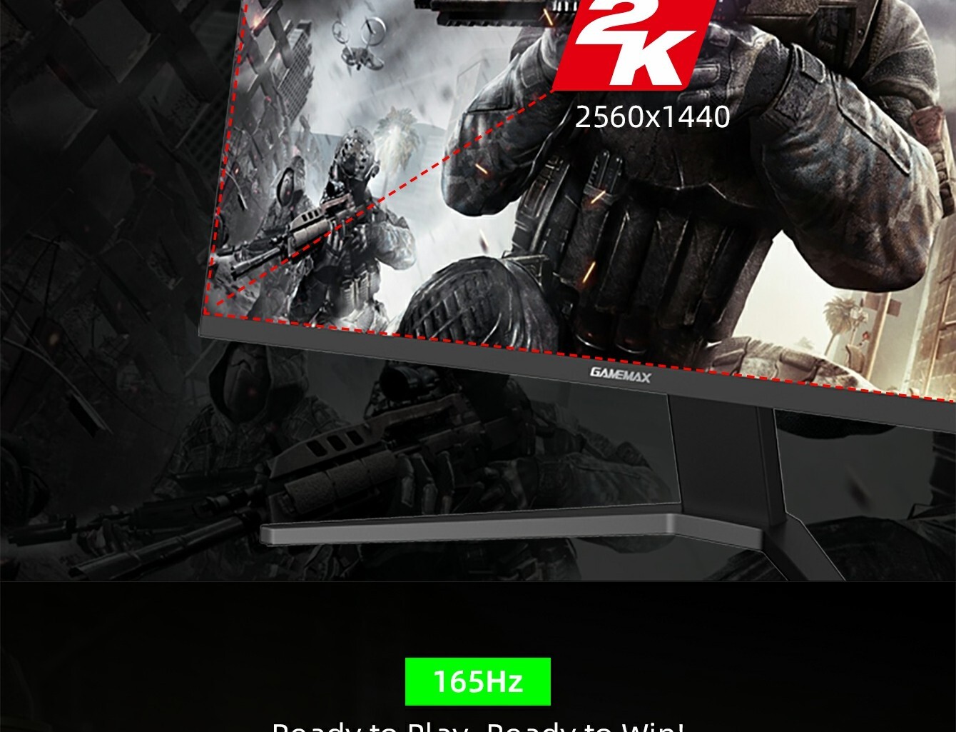 Монітор 27" GAMEMAX GMX27C165Q (GMX27C165Q) фото12