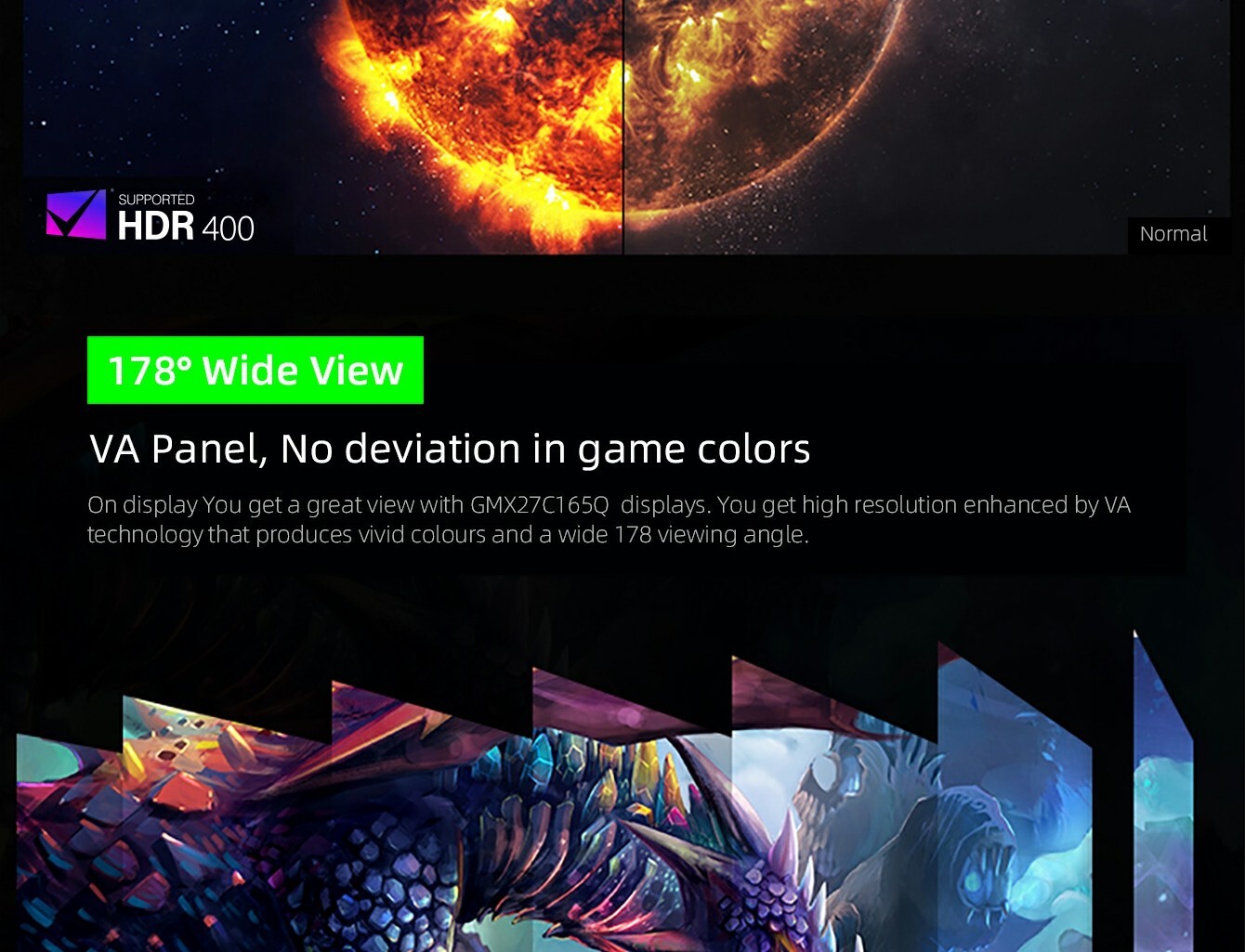 Монітор 27" GAMEMAX GMX27C165Q (GMX27C165Q) фото21