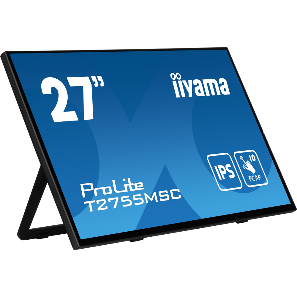 Монітор сенсорний 27" IIYAMA ProLite T2755MSC-B1 (T2755MSC-B1) фото
