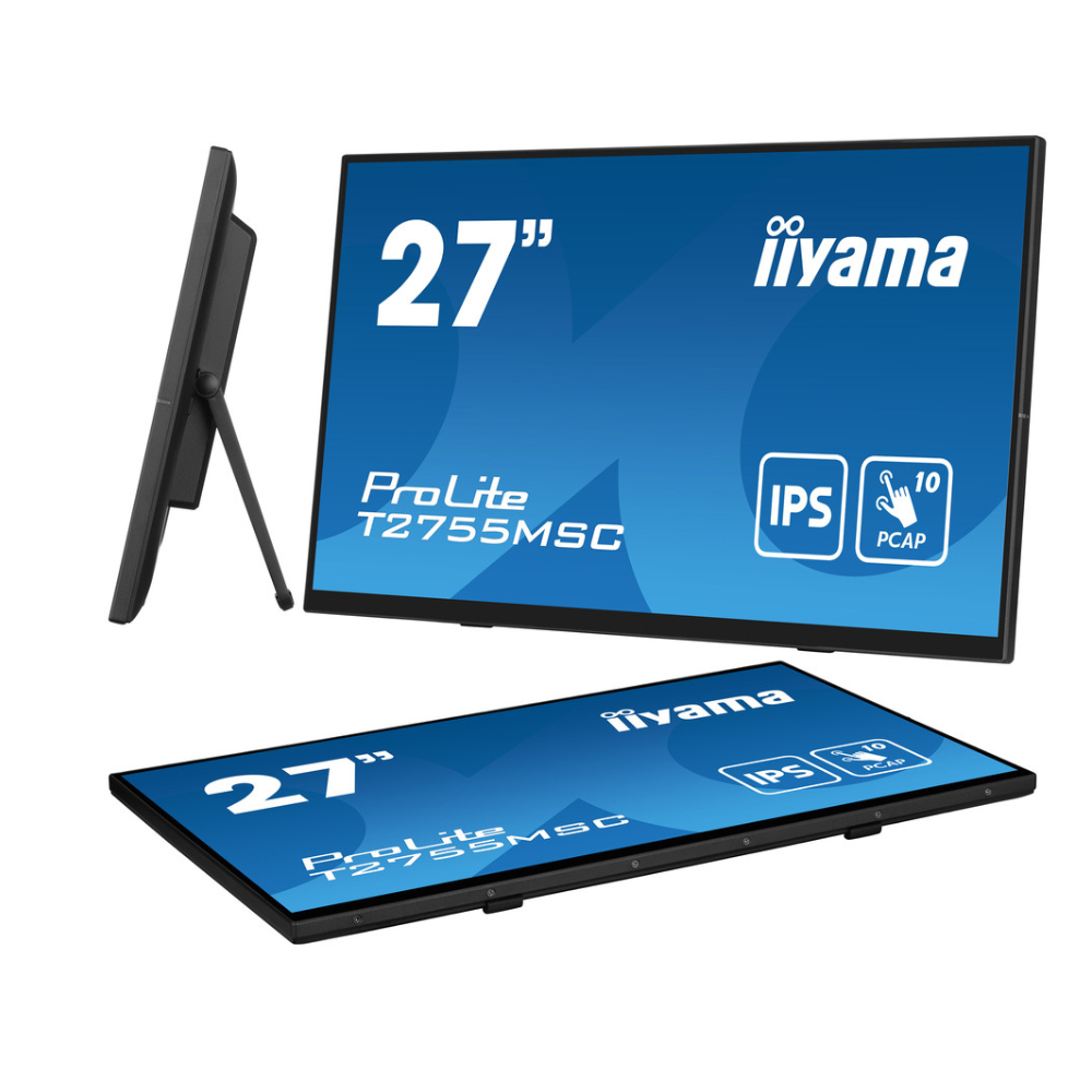 Монітор сенсорний 27" IIYAMA ProLite T2755MSC-B1 (T2755MSC-B1) фото