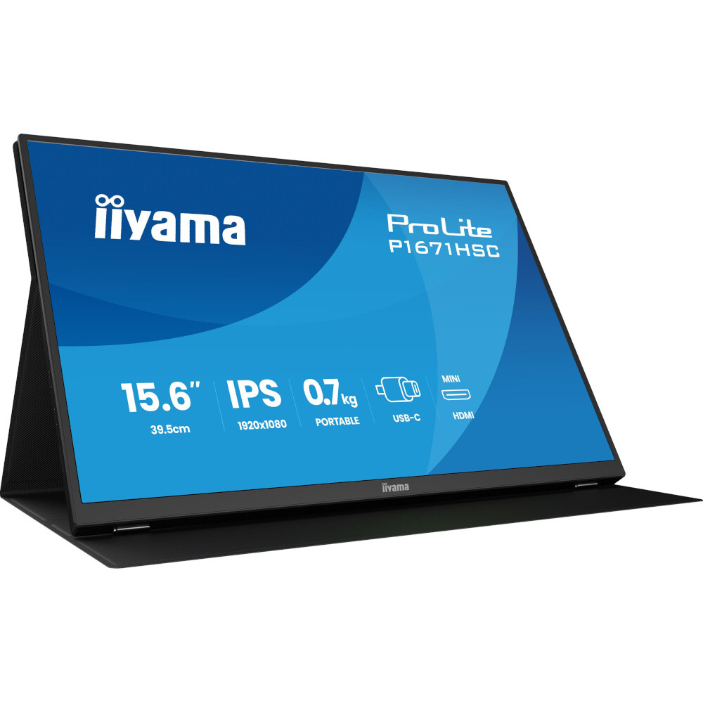 Монітор 15.6" IIYAMA ProLite P1671HSC-B1 (P1671HSC-B1) фото
