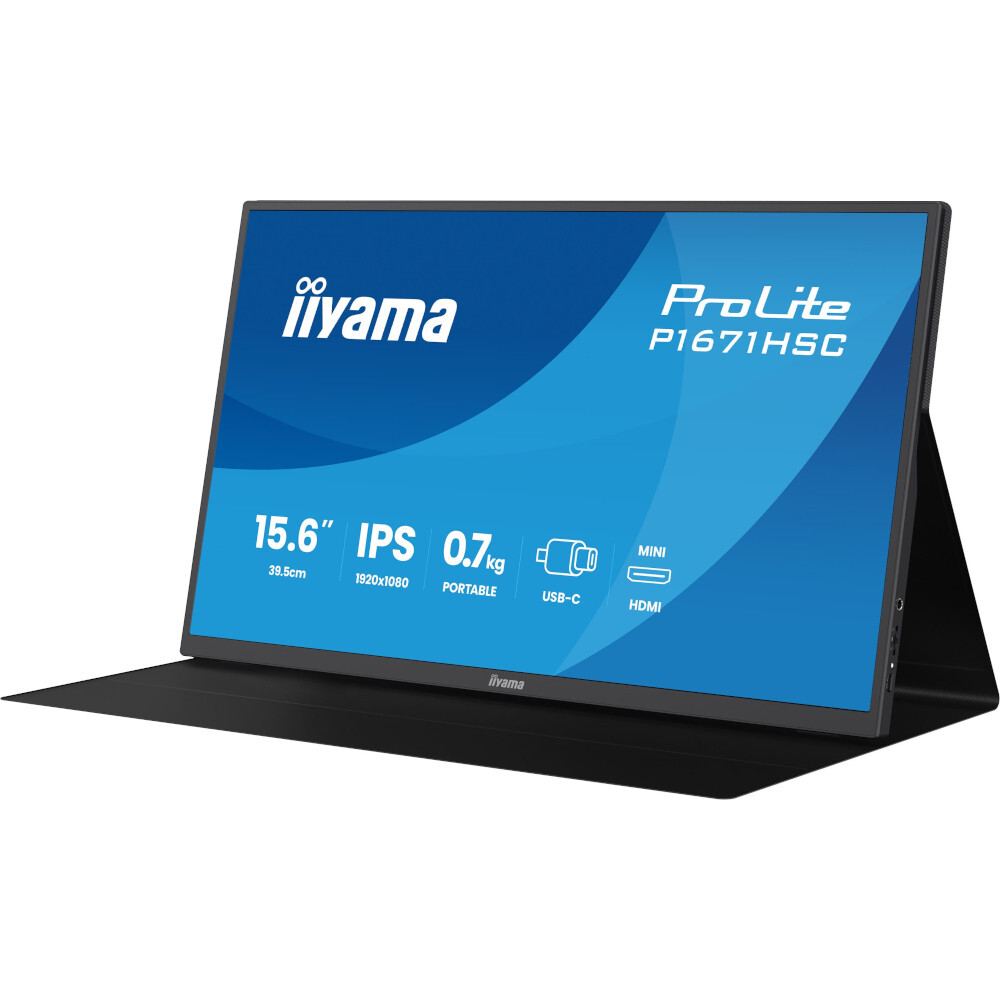 Монітор 15.6" IIYAMA ProLite P1671HSC-B1 (P1671HSC-B1) фото