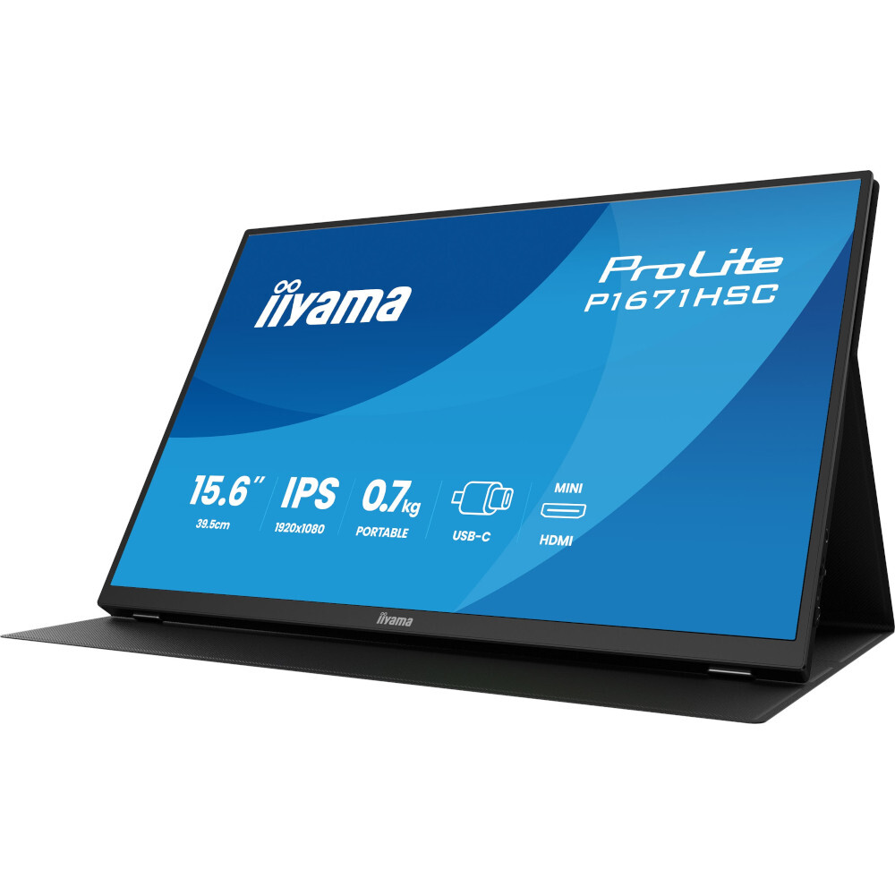 Монітор 15.6" IIYAMA ProLite P1671HSC-B1 (P1671HSC-B1) фото
