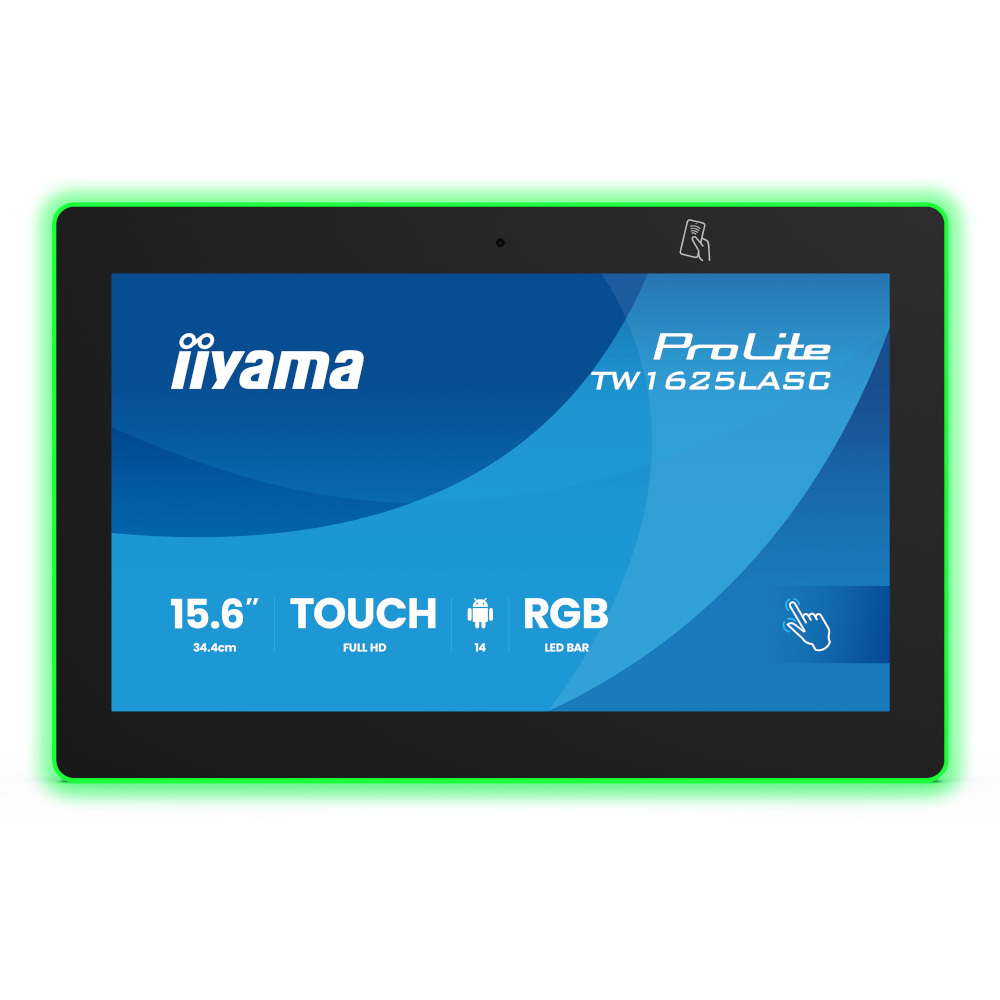 Монитор сенсорный 15.6" IIYAMA ProLite TW1625LASC-B3PNR (TW1625LASC-B3PNR) фото