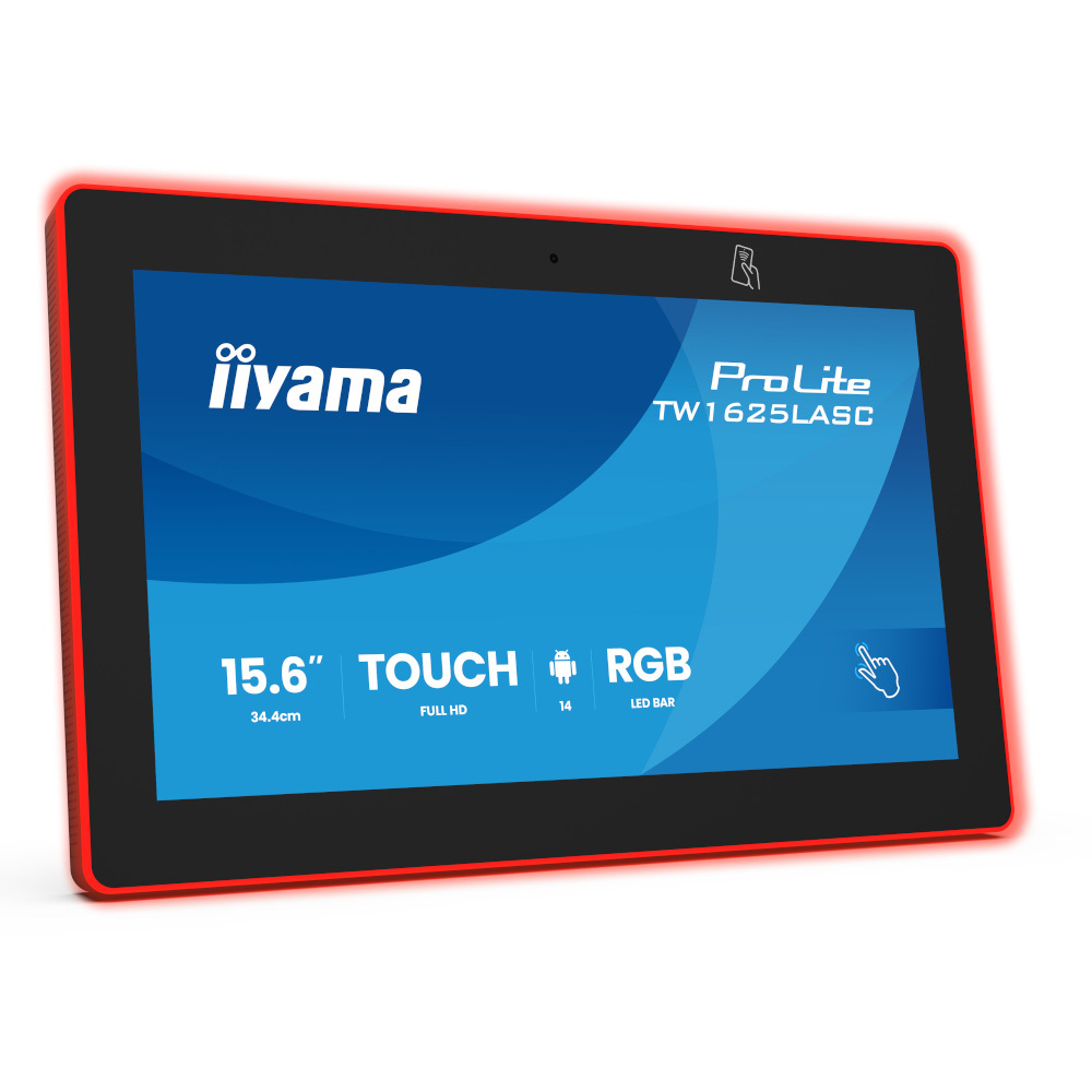Монитор сенсорный 15.6" IIYAMA ProLite TW1625LASC-B3PNR (TW1625LASC-B3PNR) фото