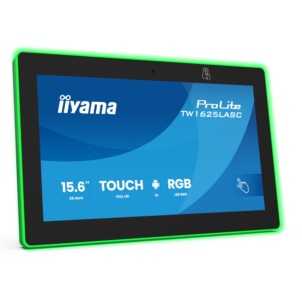 Монитор сенсорный 15.6" IIYAMA ProLite TW1625LASC-B3PNR (TW1625LASC-B3PNR) фото