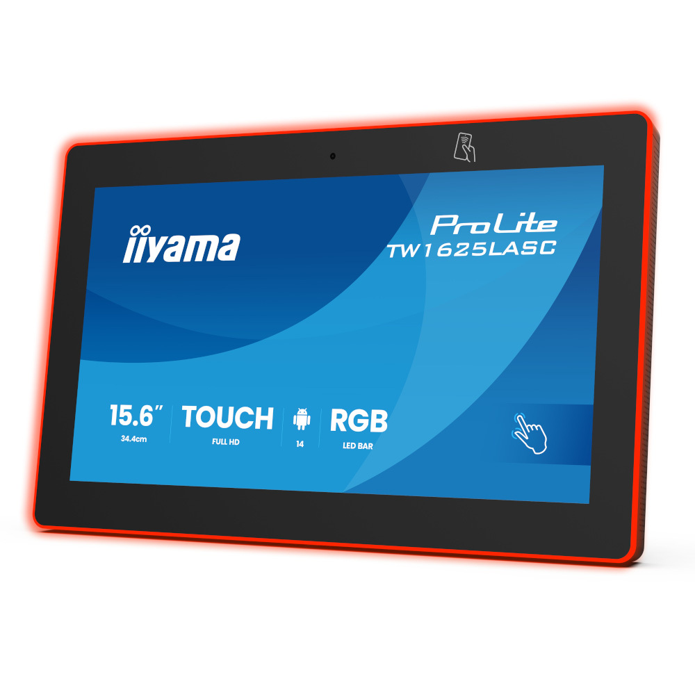 Монитор сенсорный 15.6" IIYAMA ProLite TW1625LASC-B3PNR (TW1625LASC-B3PNR) фото