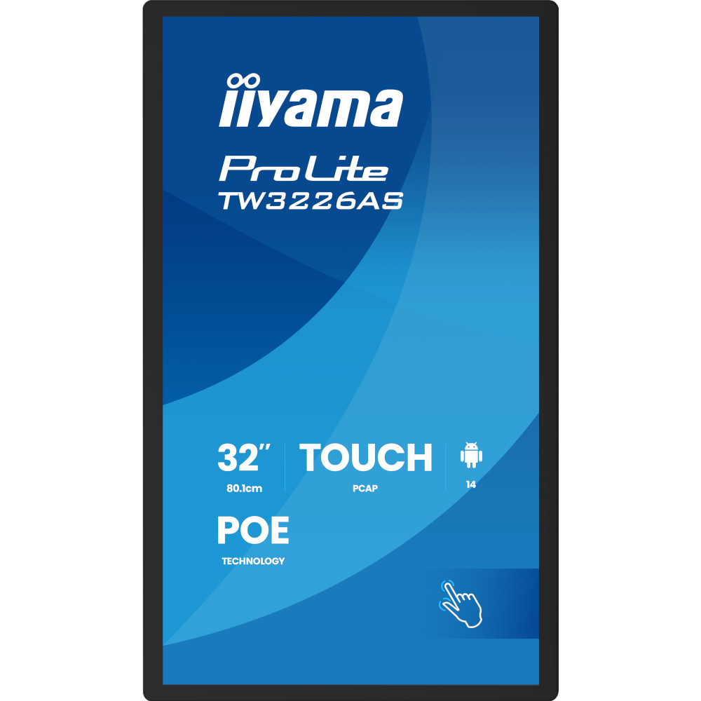 Монітор сенсорний 31.5" IIYAMA ProLite TW3226AS-B3P (TW3226AS-B3P) фото2