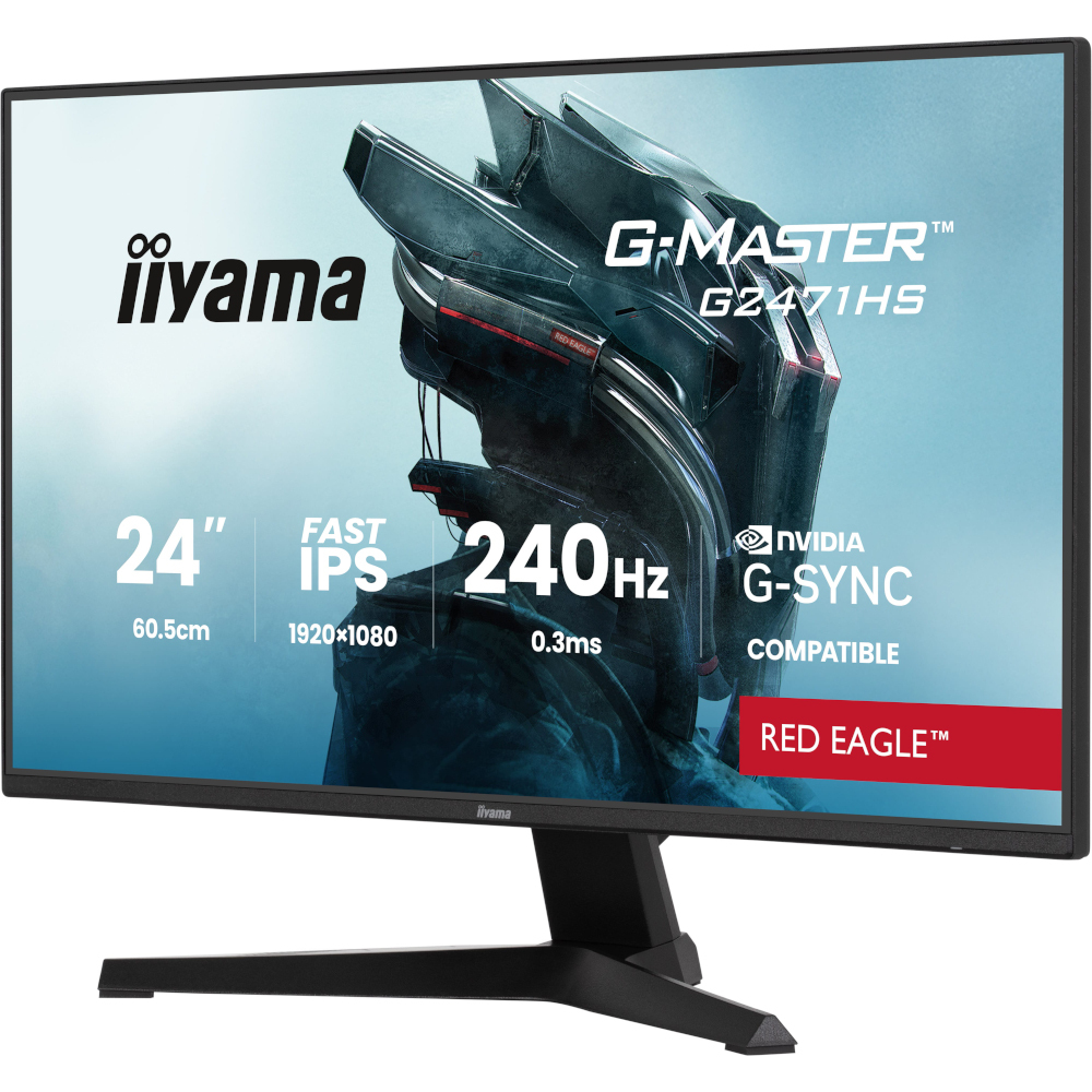 Монітор 23.8" IIYAMA G-Master G2471HS-B1 (G2471HS-B1) фото