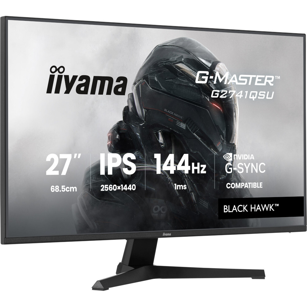 Монітор 27" IIYAMA G-Master G2741QSU-B1 (G2741QSU-B1) фото