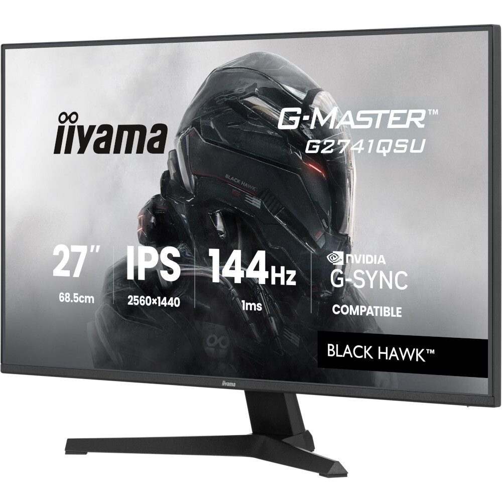Монітор 27" IIYAMA G-Master G2741QSU-B1 (G2741QSU-B1) фото