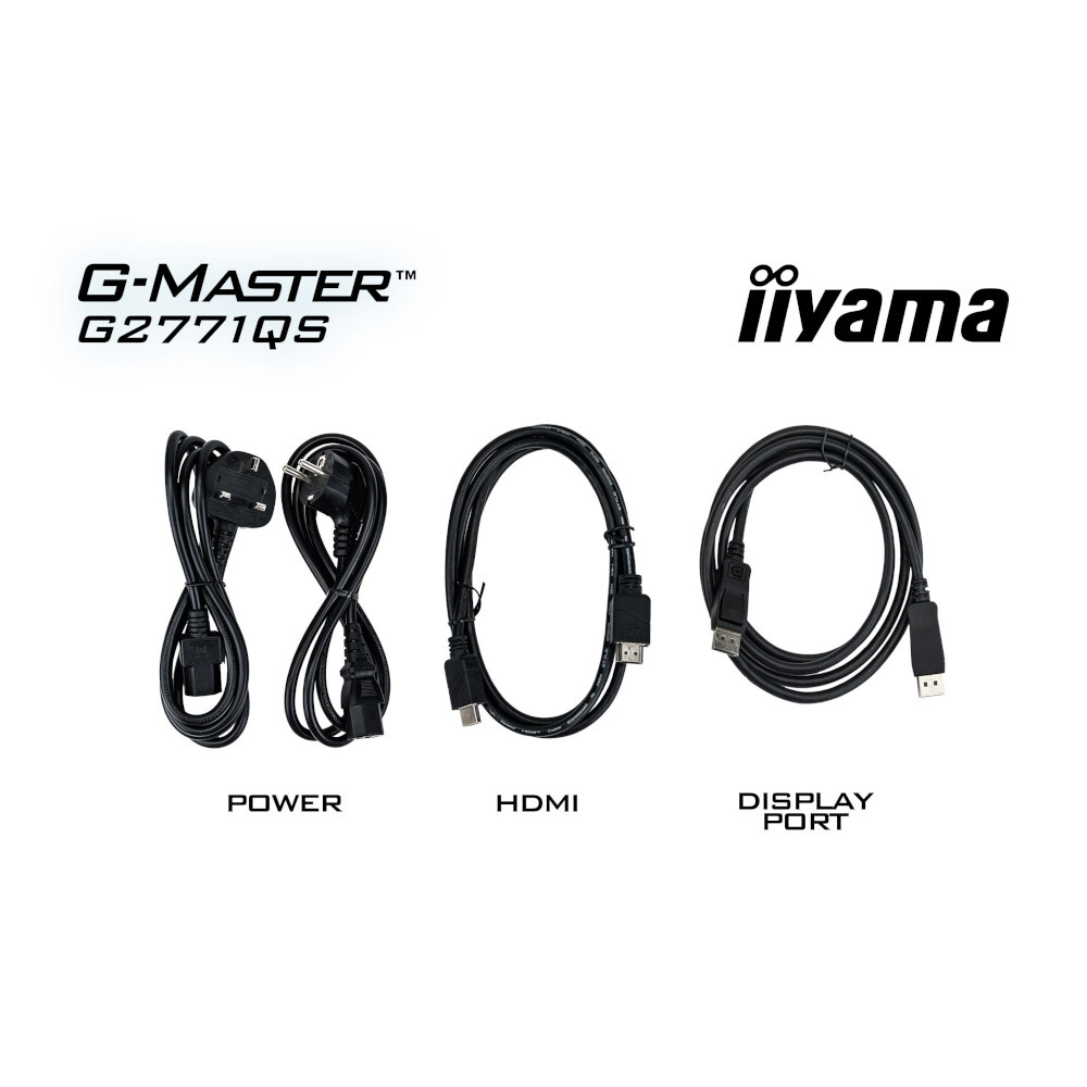 Монітор 27" IIYAMA G-Master G2771QS-B1 (G2771QS-B1) фото11