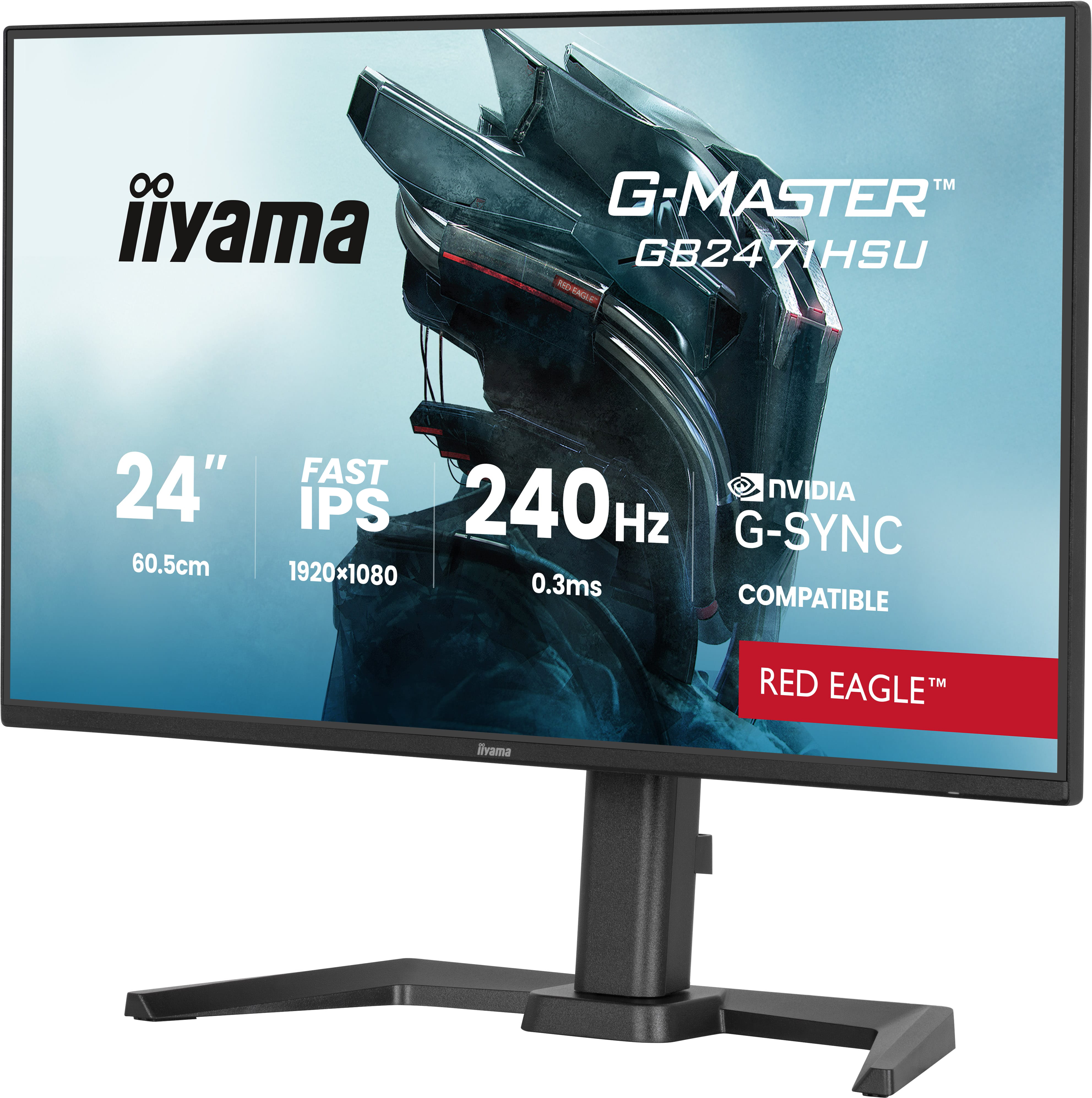 Монитор 23.8" IIYAMA G-Master GB2471HSU-B1 (GB2471HSU-B1) фото4