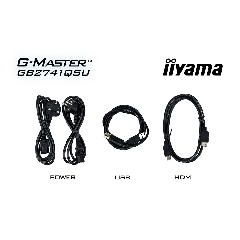 Монітор 27" IIYAMA G-Master GB2741QSU-B1 (GB2741QSU-B1) фото