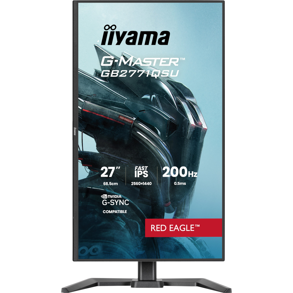 Монітор 27" IIYAMA G-Master GB2771QSU-B1 (GB2771QSU-B1) фото2