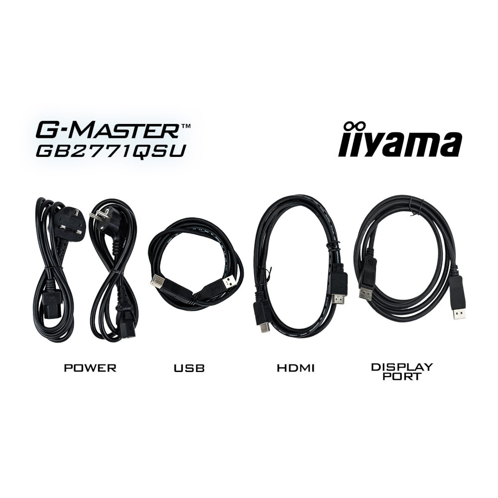 Монітор 27" IIYAMA G-Master GB2771QSU-B1 (GB2771QSU-B1) фото13