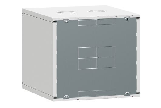 Шафа настінна CONTEG RQN 19" 18U 600x600 RAL7035 (RQN-18-60/60) фото2