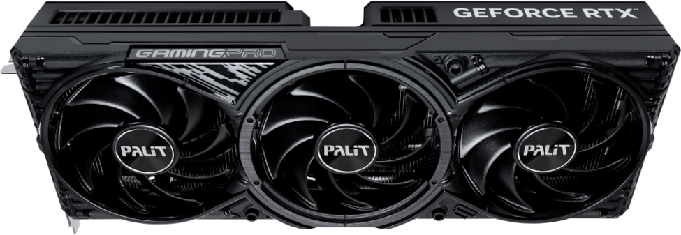 Видеокарта Palit NVIDIA GeForce RTX 5080 GamingPro OC 16GB GDDR7 (NE75080S19T2-GB2031A) фото2