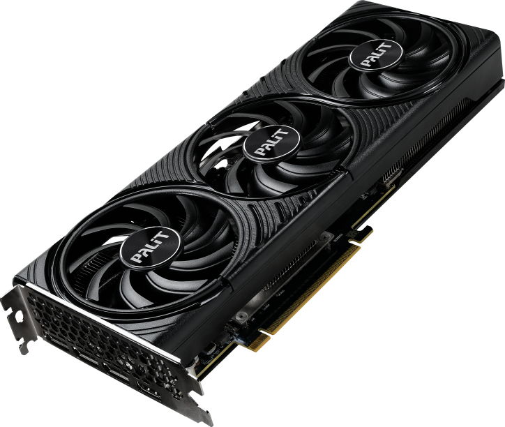 Видеокарта Palit NVIDIA GeForce RTX 5070 Infinity 3 OC 12GB GDDR7 (NE75070S19K9-GB2050S) фото