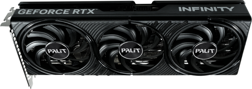 Видеокарта Palit NVIDIA GeForce RTX 5070 Infinity 3 12GB GDDR7 (NE75070019K9-GB2050S) фото3