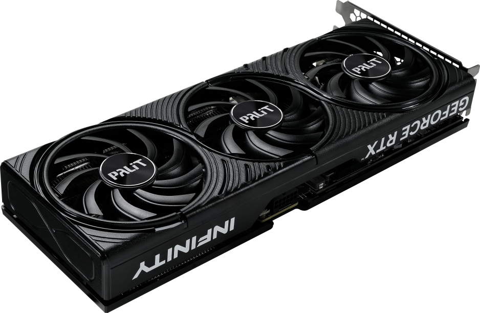 Видеокарта Palit NVIDIA GeForce RTX 5070 Infinity 3 12GB GDDR7 (NE75070019K9-GB2050S) фото5