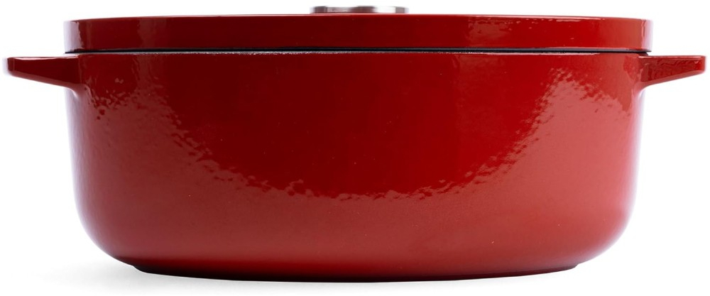 Гусятница чугунная с крышкой KitchenAid, 30 см, 5,6 л (CC006063-001) фото