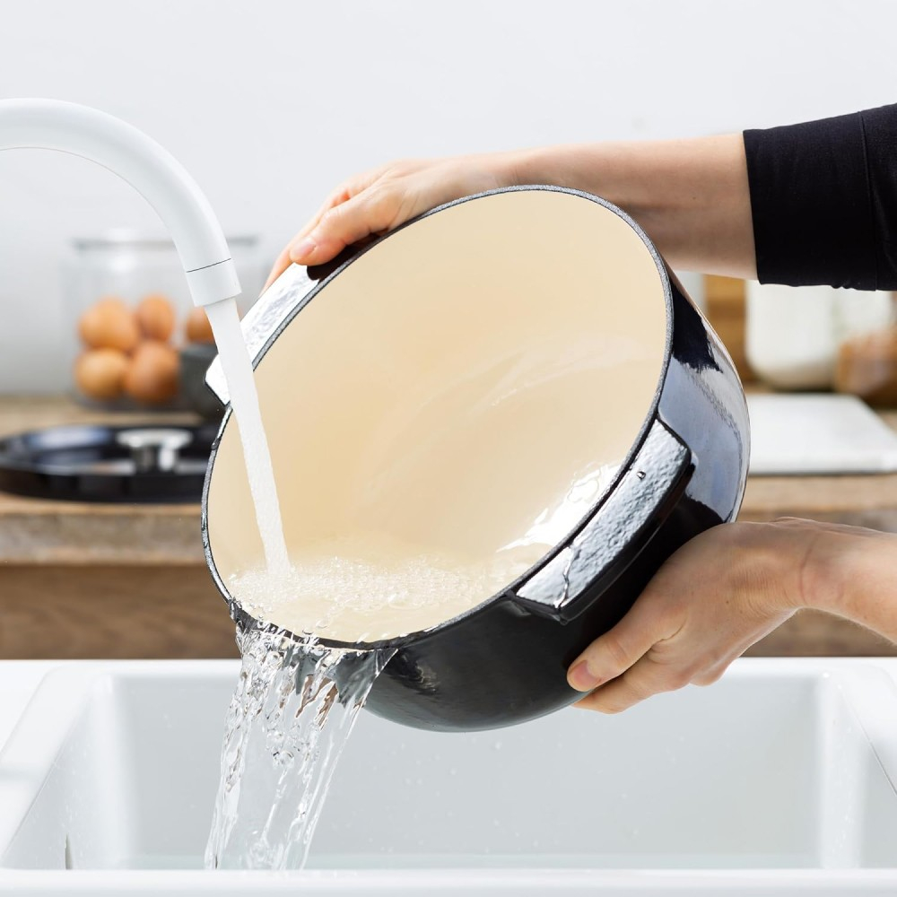 Гусятница чугунная с крышкой KitchenAid, 30 см, 5,6 л (CC006064-001) фото