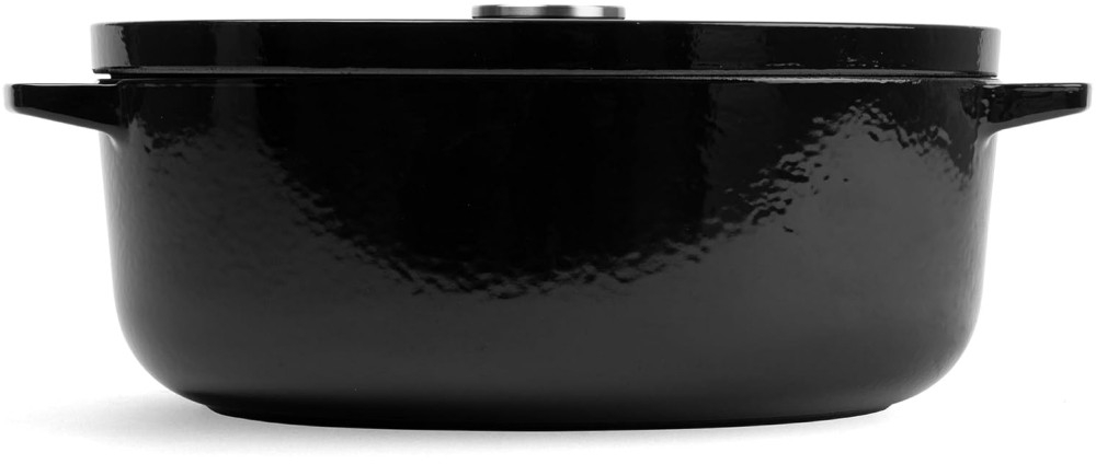 Гусятница чугунная с крышкой KitchenAid, 30 см, 5,6 л (CC006064-001) фото