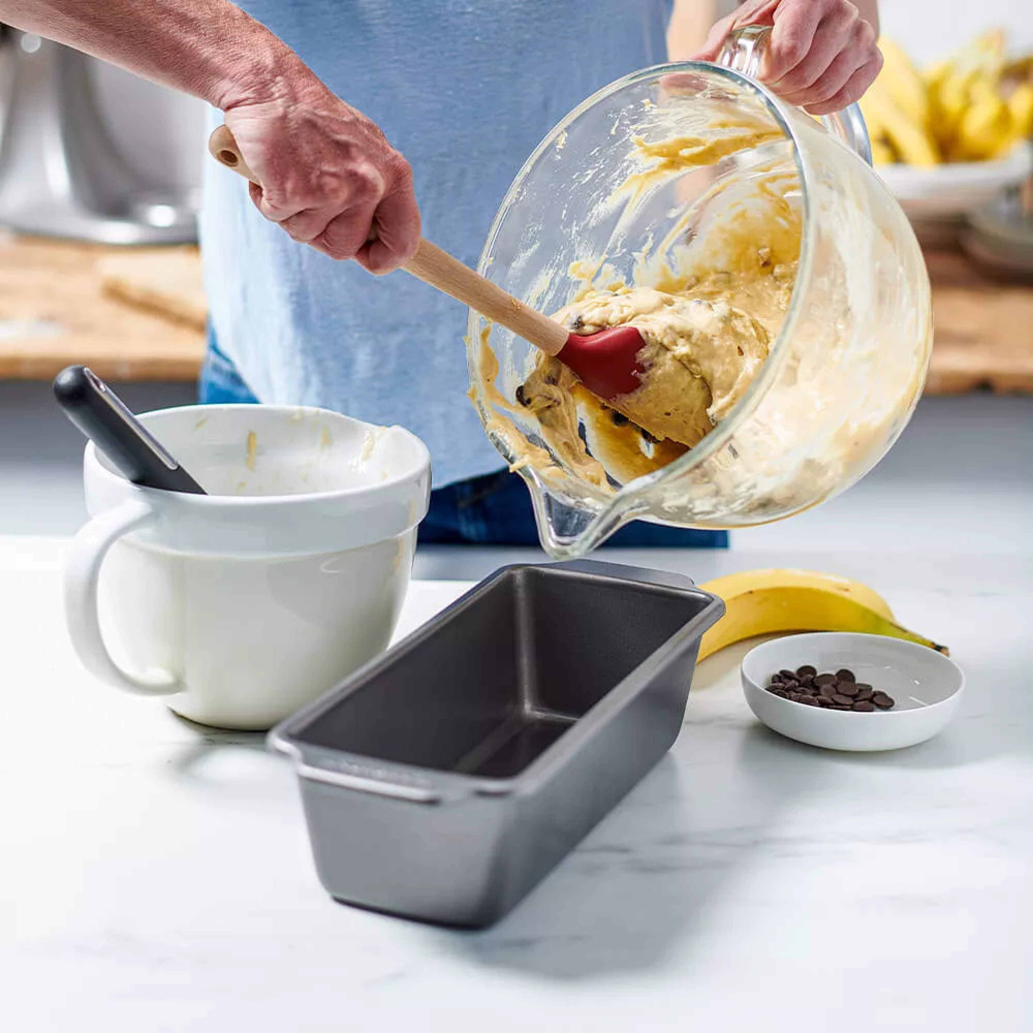 Форма для выпечки хлеба KitchenAid, 27х11х8 см (CC003298-001) фото3