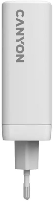 Сетевое зарядное устройство Canyon CU140ACC GaN 150W 3xPD 1xQC EU White (CNS-CUW140ACC) фото2