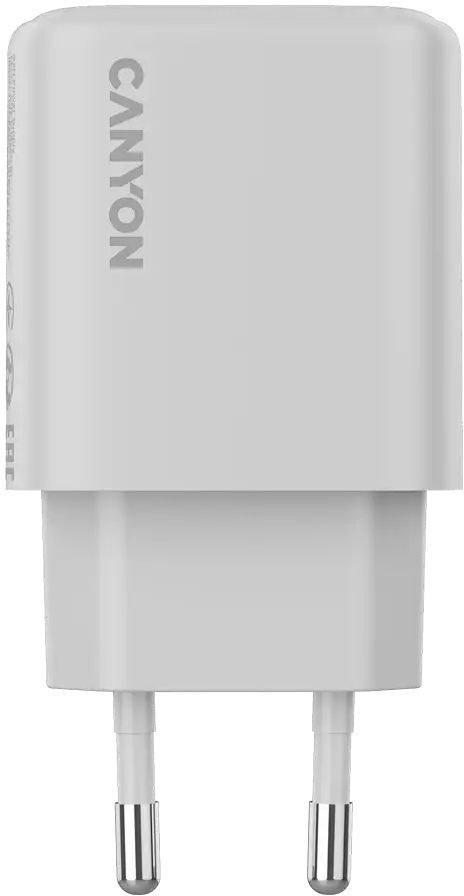 Сетевое зарядное устройство Canyon OnCharge 250 25W 1xPD EU White (CNE-CHA250-01) фото3