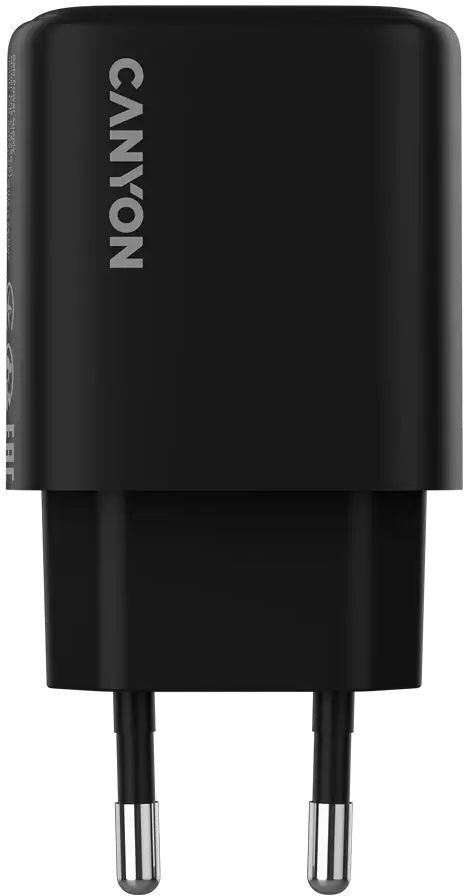 Сетевое зарядное устройство Canyon OnCharge 250 25W 1xPD EU Black (CNE-CHA250-11) фото3
