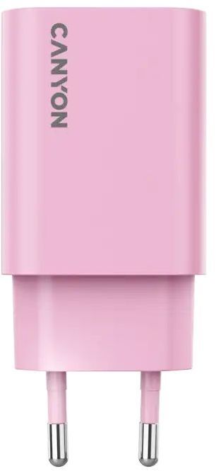 Сетевое зарядное устройство Canyon OnCharge 30CL Max Power 30W 1xPD EU Pink (CNE-CHA30CLPK) фото3