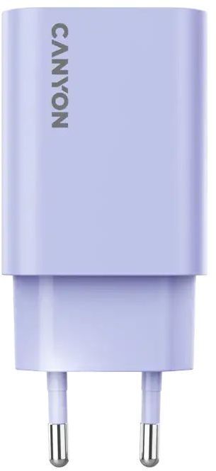 Сетевое зарядное устройство Canyon OnCharge 30CL Max Power 30W 1xPD EU Purple (CNE-CHA30CLPU) фото3