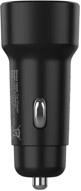 Автомобильное зарядное устройство Canyon OnDrive 30 PD 30W USB-C Black (CNE-CCABR2C) фото