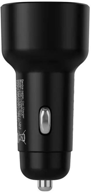 Автомобильное зарядное устройство Canyon OnDrive 60 PD 60W 2xUSB-C Black (CNE-CCABR3CC) фото2