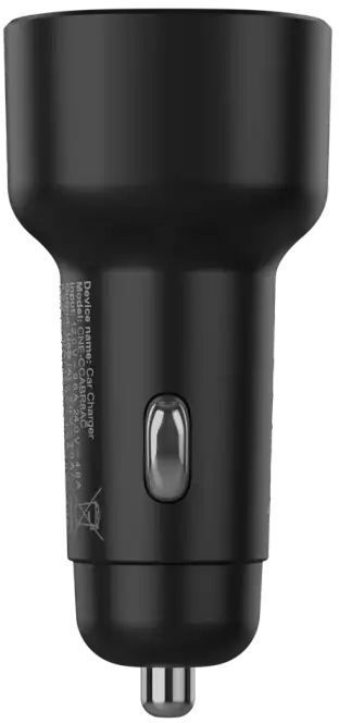 Автомобильное зарядное устройство Canyon OnDrive 85 PD 85W USB-A USB-C Black (CNE-CCABR8AC) фото2