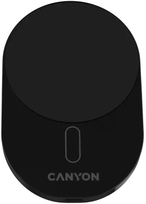 Автомобильное зарядное устройство Canyon OnGrip 105 15W Qi2 Wireless Black (CNS-CCH105B) фото4