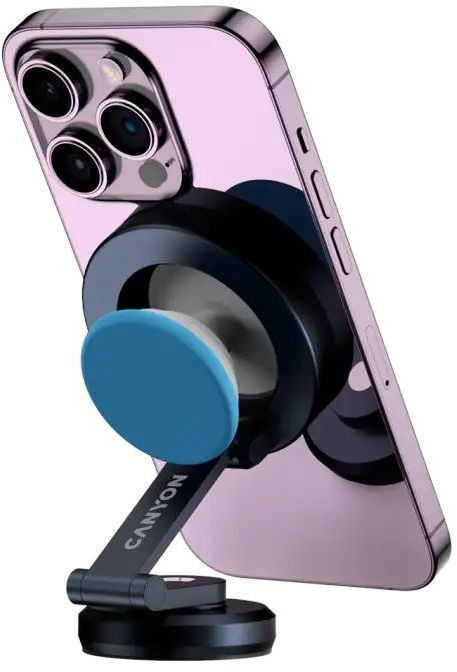 Автомобільний тримач Canyon OnGrip 10 aluminum Black (CNS-CCHM10) фото