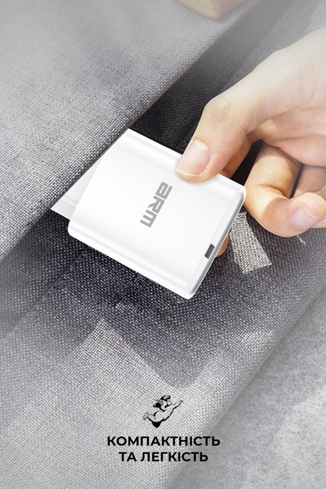 Сетевое зарядное устройство ArmorStandart AR012 1хUSB 24W with Lightning cable White (ARM69894) фото3