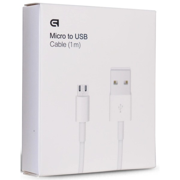 Кабель ArmorStandart AMD518 Micro USB to USB Cable 1m white (ARM58525) фото3