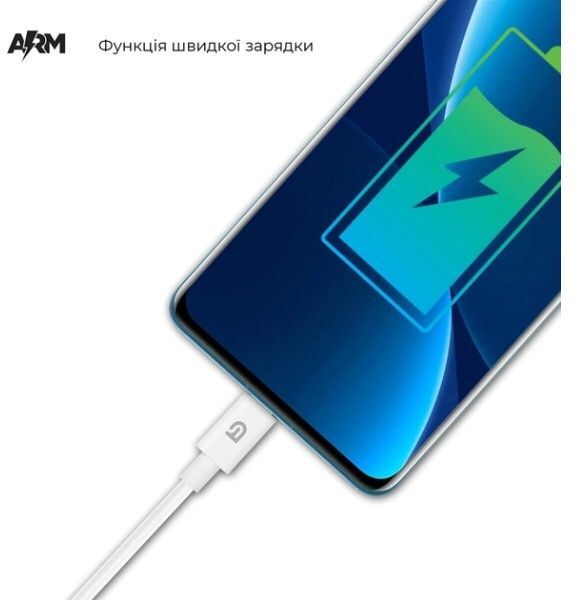 Кабель ArmorStandart AMD718BL USB-C to USB Cable 1.2m black (ARM64372) фото2
