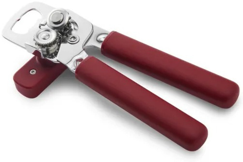 Открывачка для банок и бутылок KitchenAid Classic, 20 см, красный (KHA199OHEREG) фото2