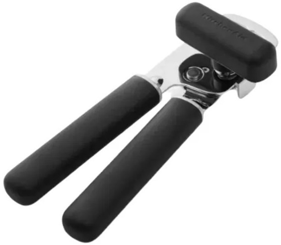 Открывачка для банок и бутылок KitchenAid Classic, 20 см, черный (KHH199OHOBEG) фото2
