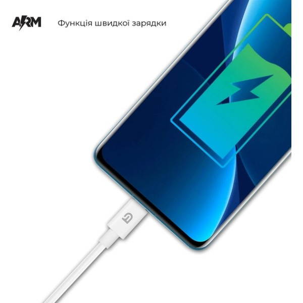 Кабель ArmorStandart ABMM093L USB-C to USB-C Cable 1.2m white (ARM64300) фото