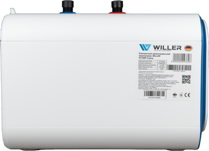Бойлер WILLER PU07RF-Cubus фото