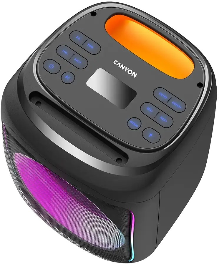 Портативная акустика Canyon OnFun 5 Partybox 40W RGB Black (CNE-PBSP5) фото2