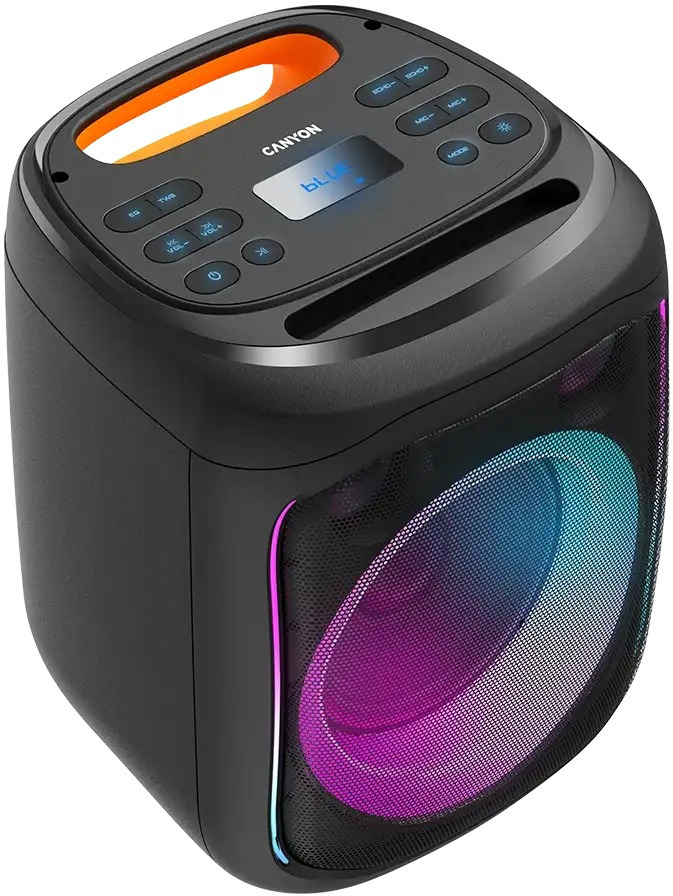 Портативная акустика Canyon OnFun 5 Partybox 40W RGB Black (CNE-PBSP5) фото3