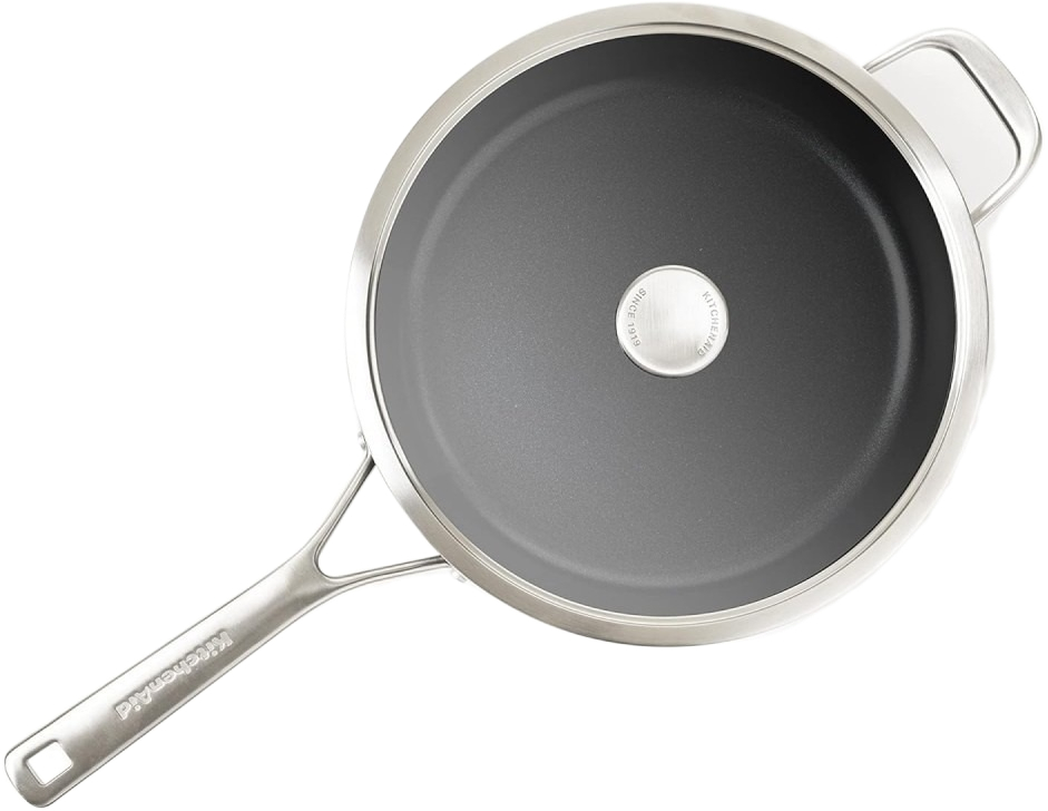 Сотейник з кришкою KitchenAid FHA, 28 см (CC005697-001) фото2